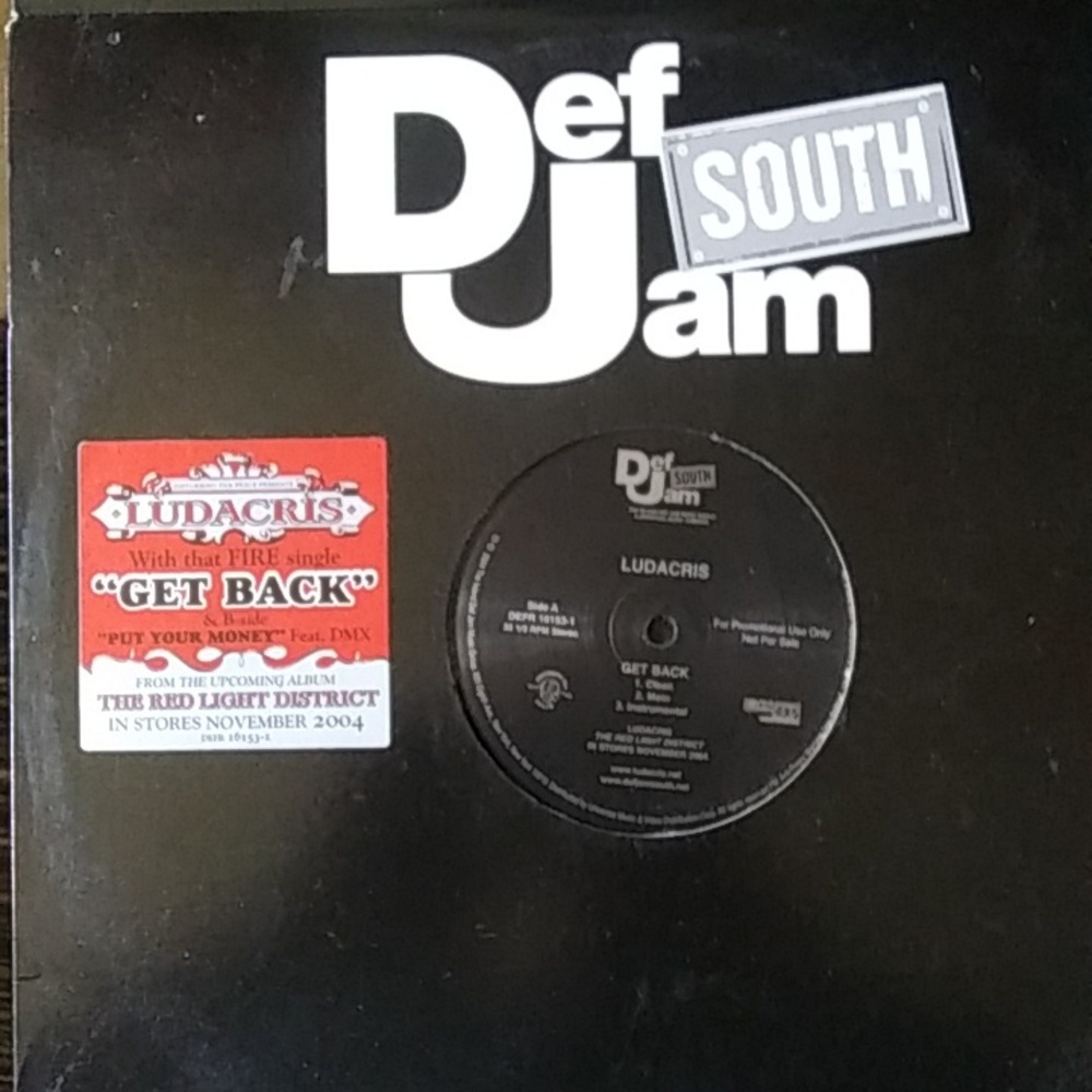 Ludacris Bundle of 2 X 12" Vinyl Singles Each Title Has Twin Copy,4 Recotds